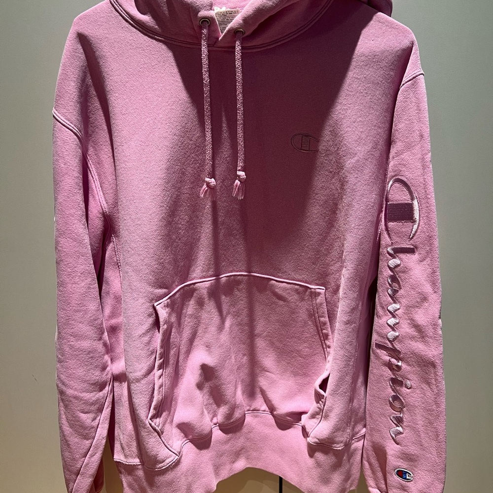 Champion Pink Relaxed Fit Hoodie